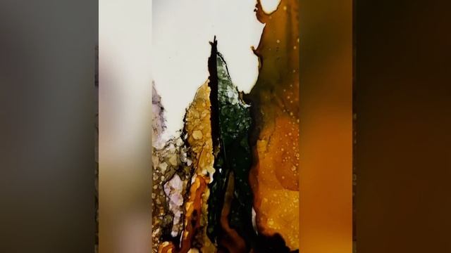 Картина "Сахарный клен" в технике FreEmotion #искусство #творчество  #картинавинтерьер #арт