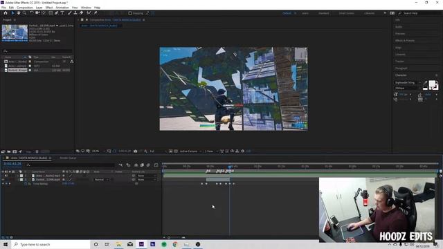 How to edit a FORTNITE MONTAGE in AFTER EFFECTS! (For Beginners) смотреть онлайн