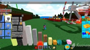 Build A Boat For Treasure самые сильные блоки!!