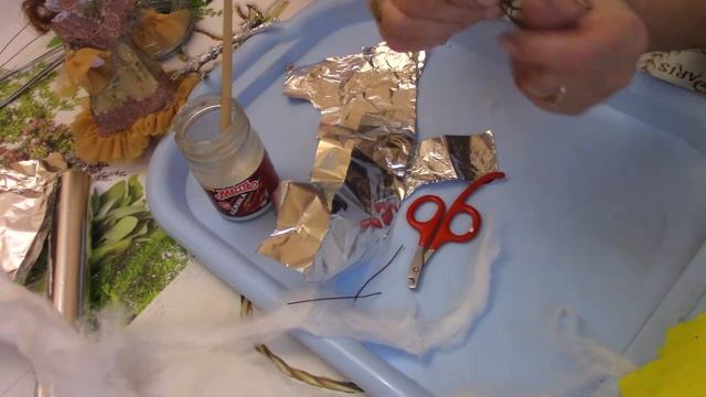 Учимся делать ватную куклу смотреть онлайн