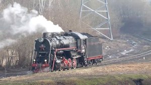 Steam Locomotive Паровоз Л-3653 21.04.12