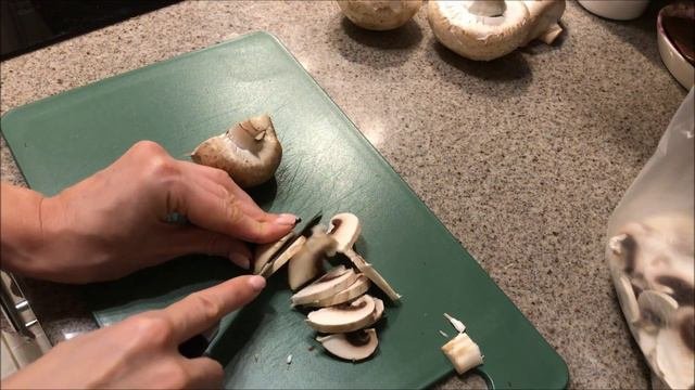 Как заморозить шампиньоны в пакете