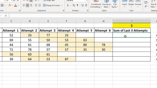 SUM the Last "N" Non-Blank Numeric cells using the OFFSET function -Microsoft Excel смотреть онлайн