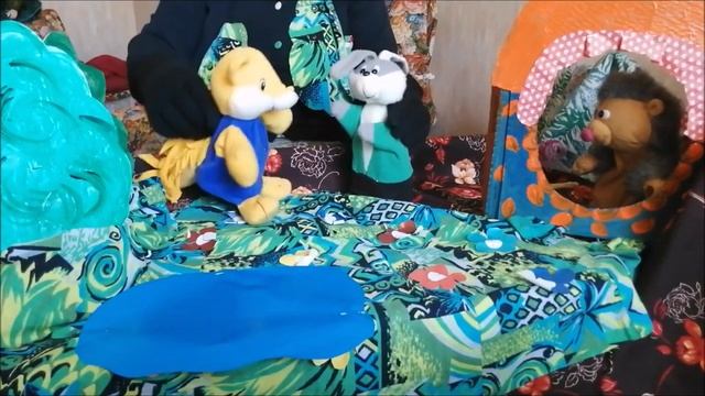 Рубрика «Кукольные сказочки» Сказка «Заячья лапка». смотреть онлайн