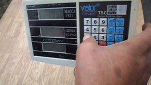 Калибровка весов Valor 100 кг