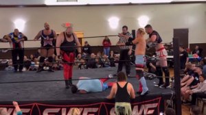 SWF MEGASLAM Night 1- Bad Company Vs WWE Savio Vega, NWA Wrecking Ball, Everest, Mantequilla