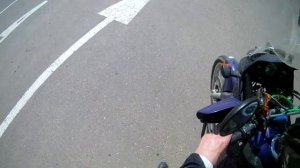 Дальняк на Азовское море. 600км. 2018г. На мотоцикле, скутере. Kawasaki KLE 500.