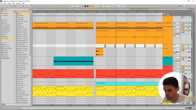АКУСТИЧЕСКАЯ ГИТАРА, КУЛЬМИНАЦИЯ. ТРЕК №2 (часть 4). Ableton Live
