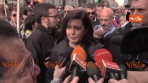 Boldrini alla marcia antirazzista_ 