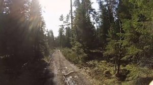 Озеро Глубокое. Выборгский район, Лейпясуо. Знакомство, апрель.