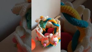 Пасхальная корзинка по МК Елены Беловой