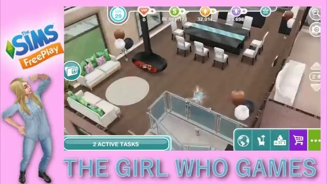 The Sims Freeplay- Party House Tour смотреть онлайн