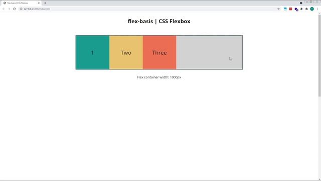 CSS Flex Basis (flex-basis) Explained - Beginner Flexbox Tutorial смотреть онлайн