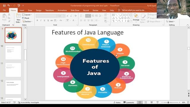 Lesson 4   Features of Java programming Language