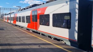 ЭС2Г-134 "Ласточка-Комфорт" Подсолнечная - Москва (Ленинградский вокзал) на станции Лихоборы.