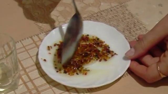 Маска для лица из перги