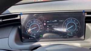 Новый Hyundai Tucson Гибрид 2021 Hybrid. Адаптивный круиз. Пробка