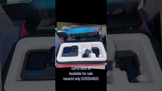 GoPro Hero 10 just like new for sale Scratch less 1010 Including 64GB micro sd card Demand 95000