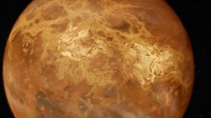 Бесплатный Видео Футаж   Планета Венера в Космосе 4К версия 01