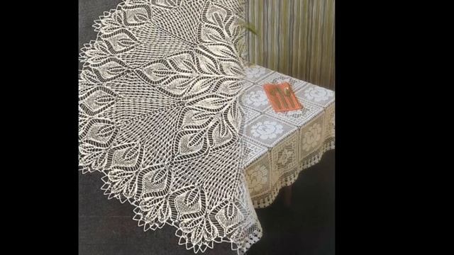 СКАТЕРТИ, связанные крючком - 2019 / TABLECLOTHS crocheted / TISCHDECKEN gehäkelt