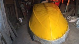 Лодка Крым-М под Ямаха 30,реставрация своими руками!