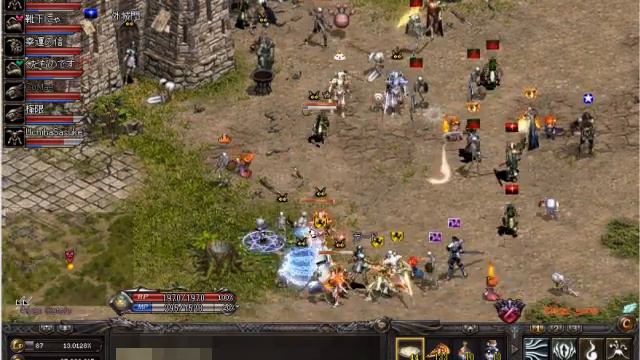 リネージュ【Lineage】ユニ鯖'17.1/1ギランケント攻城戦 смотреть онлайн