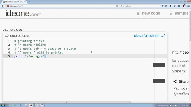 Python printing tricks in Hindi
