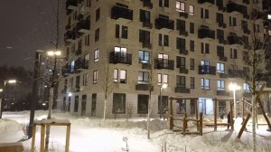 ПИК Саларьево парк метро Филатов луг зимнее благоустройство