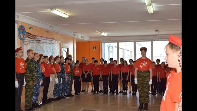 Видео ролик для голосования. Юнармейский марафон Ясногорская СОШ  Вступление в юнармию