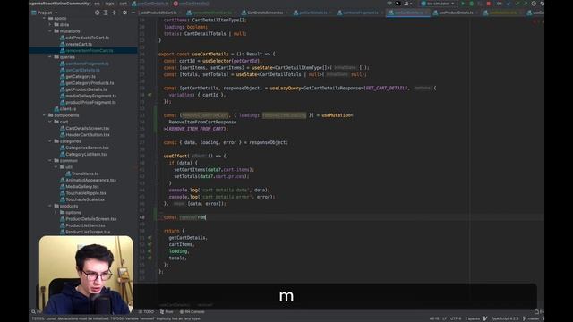 #35 - Remove Item From Cart | React Native open-source eCommerce App смотреть онлайн