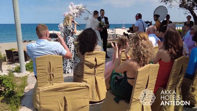 WEDDING CEREMONY AT AKKA ANTEDON HOTEL смотреть онлайн