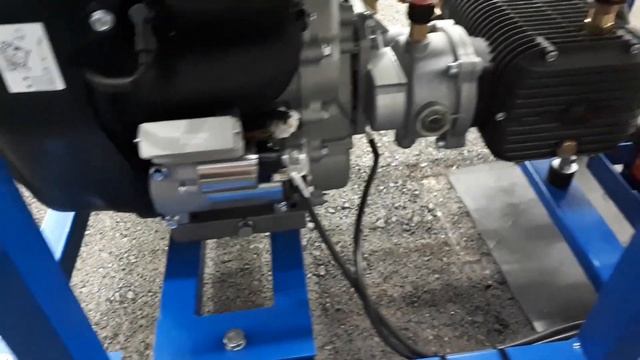 Автономный АВД 500 бар 27 л/мин 35 л.с. CaviBlaster для подводной кавитационной очистки