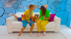 Vlad and Niki's Rescue Mission with Black Adam toys