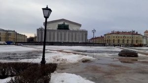 Стрелка Васильевского острова Петербурга.