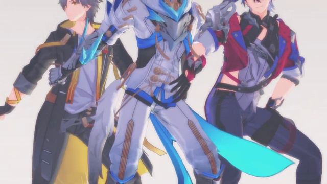 [MMD x Honkai Star Rail] Caelus Sampo and Gepard dances to Koshitantan or something смотреть онлайн