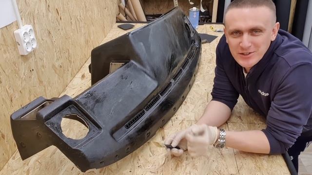 Как легко обтянуть панель одним куском. смотреть онлайн