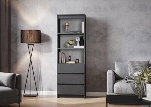 Стеллаж Норд антрацит