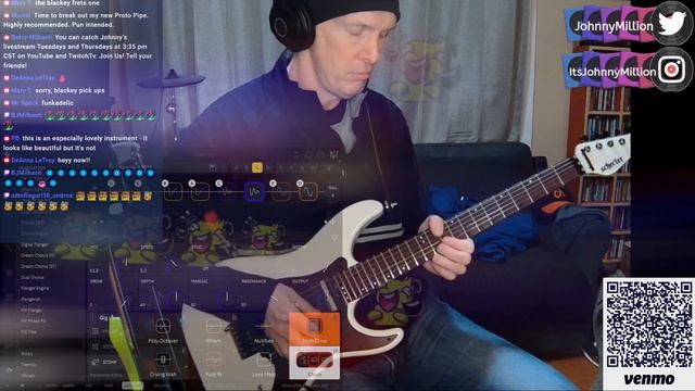 This is what a typical stream looks/sounds like. Come join the chat. @NeuralDSP @SchecterGuitarTV
