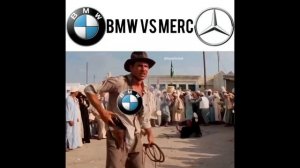 Приколы BMW VS MERC бмв против мерс