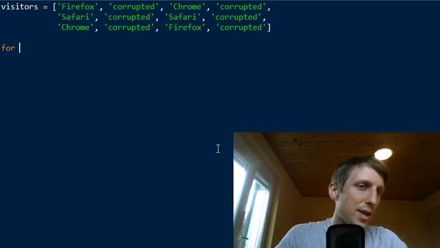 Python One-Liners - Trick 6 - Slice Assignment to Clean Corrupted Browser Data
