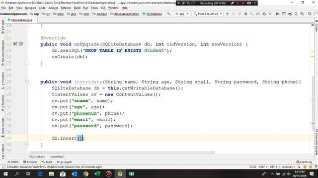 Tutorial # 1 - MySQL Database in Android Studio смотреть онлайн