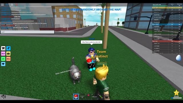 Twitter codes for ROBLOX Pokemon GO! (DOES NOT WORK ANYMORE!!) смотреть онлайн