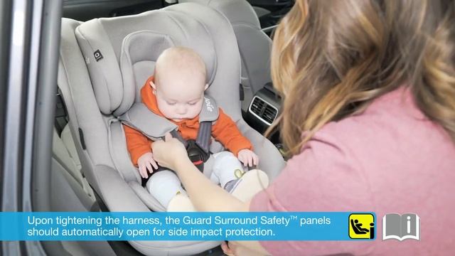 Joie i-Spin 360. Установка поворотного автокресла