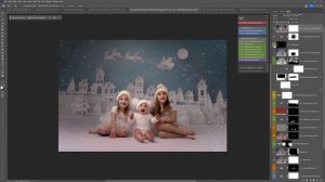 Adding string lights / Fairy Lights in Photoshop - video tutorial for LSP String Light Overlays