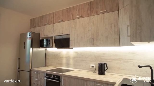 Обзор кухни Вардек | Кухня Аляска | Кухня под дерево смотреть онлайн