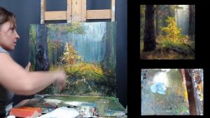 Лессировка. Лес