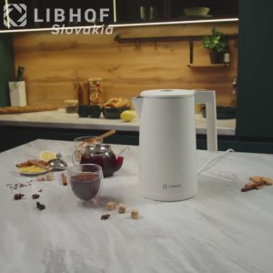 Электрочайник Libhof EK-1710 matte white