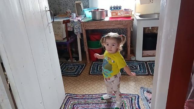 Внучки Ксения и Яна Елена Самсонова и мой хутор