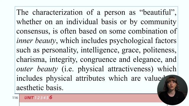 11й класс; Английский язык; "The Sense of Beauty" смотреть онлайн