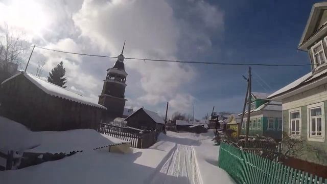 Солнечное морозное утро в марте, покатушки на IRBIS TUNGUS 400 и IRBIS TUNGUS 600. смотреть онлайн